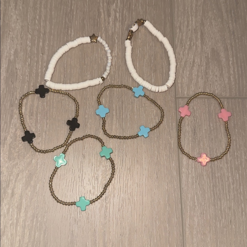 Colorful Beaded Bracelet Set